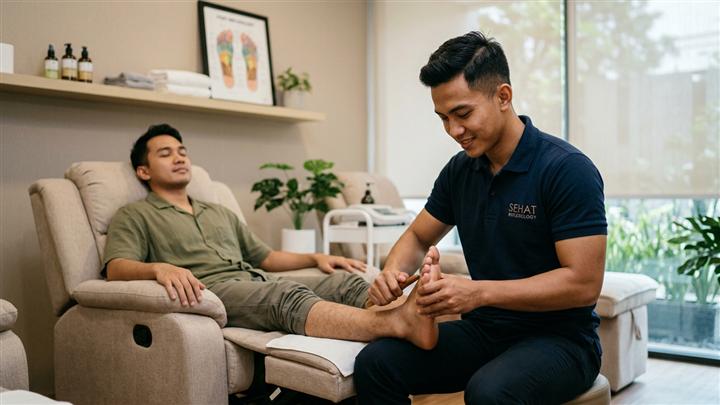 Pijat Refleksi Kaki: Manfaat, Titik Saraf & Tekniknya